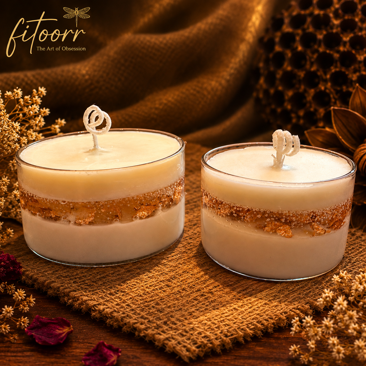 Gel Candles - set of 2