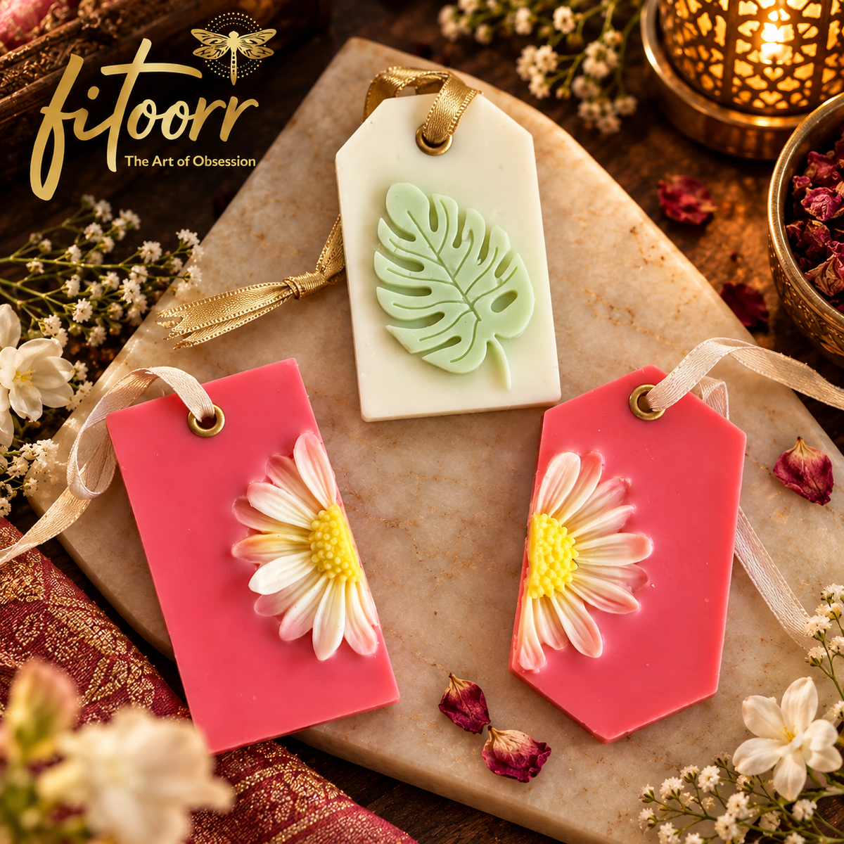 Sachet Flower - set of 3